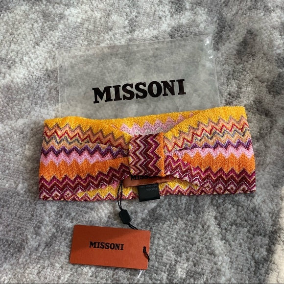 💕x2HP💕Missoni zig zag chevron knit headband - Picture 9 of 9